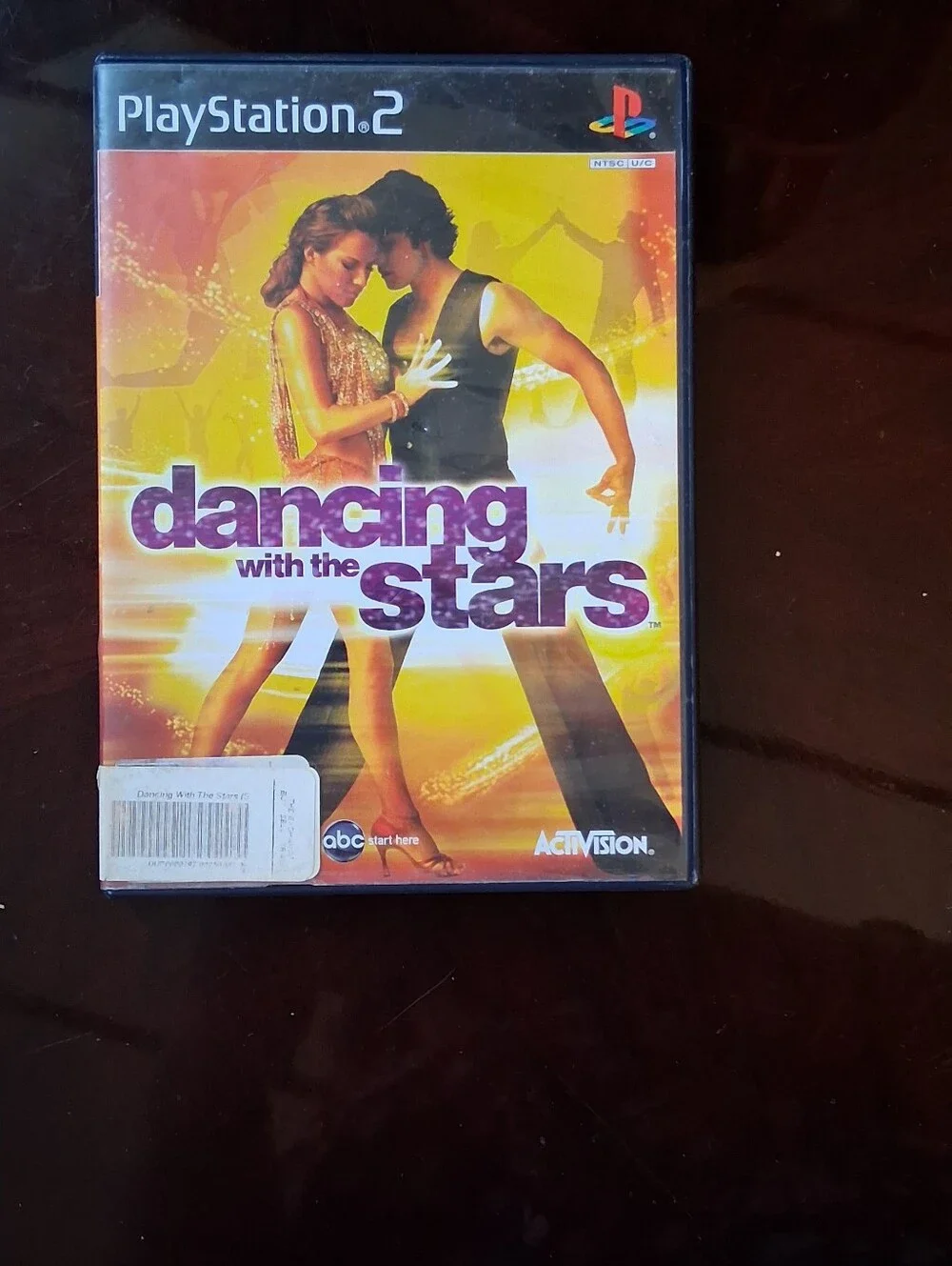 Sony PlayStation 2 Dancing with the Stars (Yellow, Purple, Black)